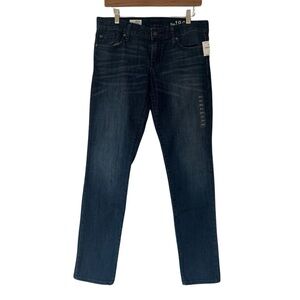 Gap Jeans 1969 Always Skinny Low Rise Stretchy Medium Blue Women’s Size 28